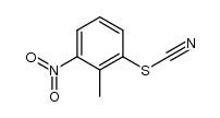 2-Methyl-3-nitro-phenyl-thiocyanat Structure