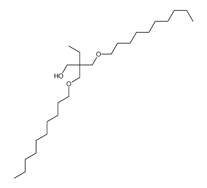 2,2-bis(decoxymethyl)butan-1-ol结构式