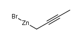 bromo-but-2-ynyl-zinc Structure