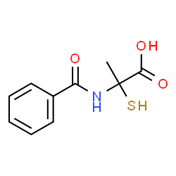 N-Benzoyl-2-mercaptoalanine结构式