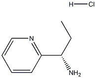 (S)-1-(Pyridin-2-yl)propan-1-amine hydrochloride结构式