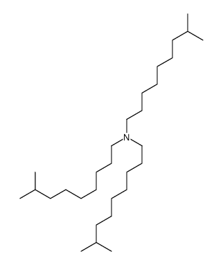 8-methyl-N,N-bis(8-methylnonyl)nonan-1-amine Structure