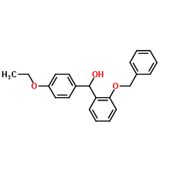 [2-(Benzyloxy)phenyl](4-ethoxyphenyl)methanol Structure