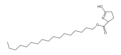 heptadecyl (2S)-5-oxopyrrolidine-2-carboxylate Structure