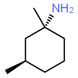 Cyclohexanamine, 1,3-dimethyl-, (1R,3R)-rel- (9CI) Structure