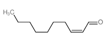 trans-2-Decenal Structure