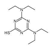 4,6-Bis(diethylamino)-1,3,5-triazine-2(5H)-thione Structure