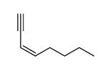 (Z)-oct-3-en-1-yne Structure