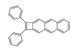 Cyclobut[b]anthracene, 1,2-diphenyl Structure