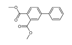 dimethyl 4-phenylphthalate Structure