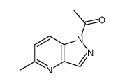 1-acetyl-5-methyl-1H-pyrazolo[4,3-b]pyridine Structure