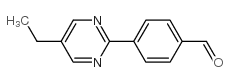 Benzaldehyde, 4-(5-ethyl-2-pyrimidinyl)- (9CI) picture