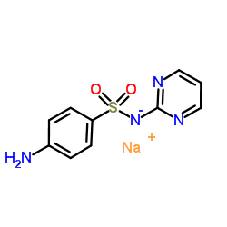 Sulfadiazine sodium Structure