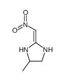 4-methyl-2-(nitromethylidene)imidazolidine Structure