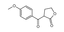 3-(4-methoxybenzoyl)oxolan-2-one Structure