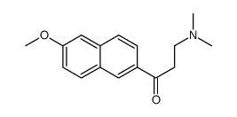 3-(dimethylamino)-1-(6-methoxynaphthalen-2-yl)propan-1-one Structure