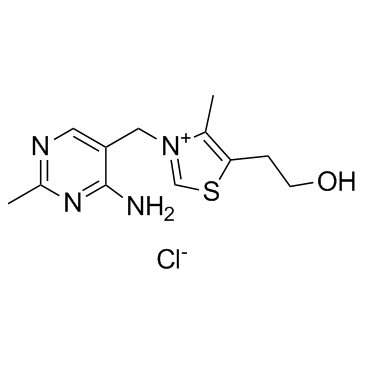 维生素 B1结构式