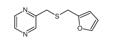 [[furfurylthio]methyl]pyrazine Structure