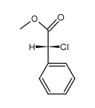 Methyl (R)-2-chloro-2-phenylethanoate Structure