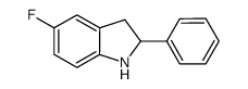 5-fluoro-2-phenylindoline Structure