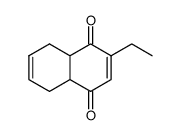 aducto 1,3-butadieno-etil-p-benzoquinona Structure