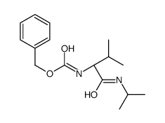 (S)-(1-(异丙基氨基)-3-甲基-1-氧代-2-丁基)氨基甲酸苄酯结构式