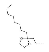 2-octyl-2-propyl-1,3-dioxolane Structure