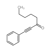 1-Octyn-3-one,1-phenyl- Structure