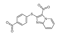 3-nitro-2-(4-nitrophenyl)sulfanylimidazo[1,2-a]pyridine Structure