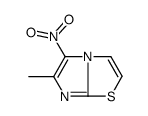 6-methyl-5-nitroimidazo[2,1-b][1,3]thiazole Structure