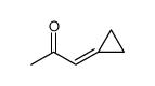 1-cyclopropylidenepropan-2-one结构式