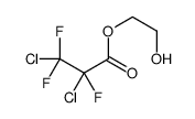 2-hydroxyethyl 2,3-dichloro-2,3,3-trifluoropropanoate Structure