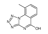 9-methyl-1H-tetrazolo[1,5-a]quinazolin-5-one结构式