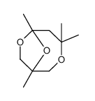 1,3,3,6-tetramethyl-4,8,9-trioxabicyclo[4.2.1]nonane Structure