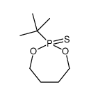 2-tert-butyl-2-sulfanylidene-1,3,2λ5-dioxaphosphepane结构式