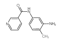 N-(3-Amino-4-methylphenyl)nicotinamide结构式