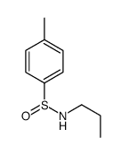 4-methyl-N-propylbenzenesulfinamide Structure