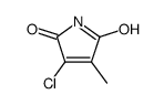 3-chloro-4-methylpyrrole-2,5-dione结构式