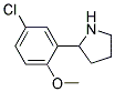 2-(5-CHLORO-2-METHOXYPHENYL)PYRROLIDINE picture