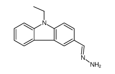 (9-ethylcarbazol-3-yl)methylidenehydrazine Structure