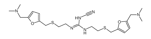 3-cyano-1,2-bis[2-[[5-(dimethylaminomethyl)-2-furyl]methylsulfanyl]eth yl]guanidine picture