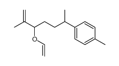 2-Methyl-6-(p-tolyl)-3-vinyloxy-hepten-1结构式