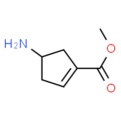 1-Cyclopentene-1-carboxylicacid,4-amino-,methylester(9CI) structure