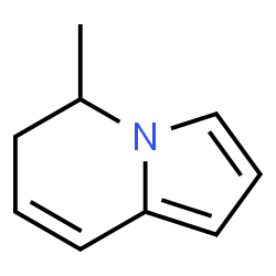 Indolizine, 5,6-dihydro-5-methyl-, (5R)- (9CI) Structure