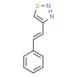 4-STYRYL-1,2,3-THIADIAZOLE结构式