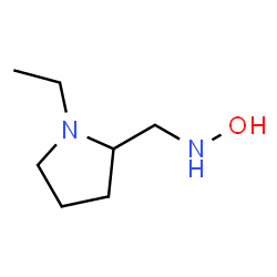 2-Pyrrolidinemethanamine,1-ethyl-N-hydroxy-(9CI) structure