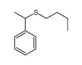 1-butylsulfanylethylbenzene Structure