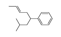 trans-7-methyl-5-phenyl-2-octene Structure