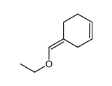 4-(ethoxymethylidene)cyclohexene结构式