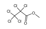 methyl pentachloropropanoate Structure